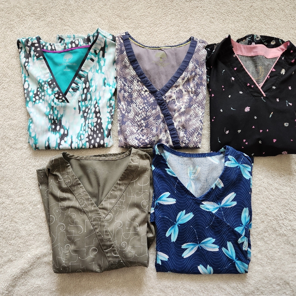 Womens Scrub Tops